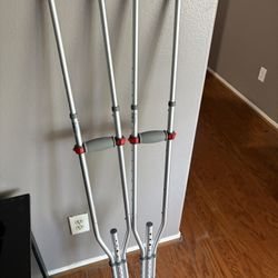 Brand New Crutches!!