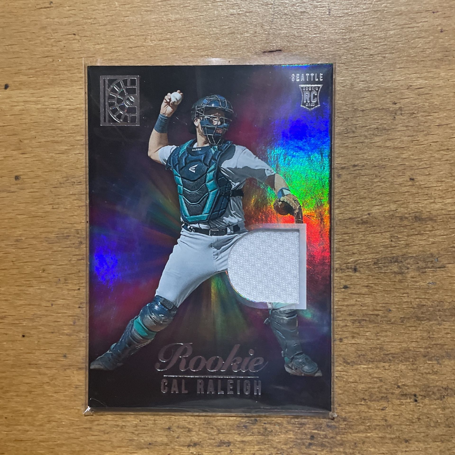 2022 CAPSTONE CAL RALEIGH ROOKIE MATERIALS CARD