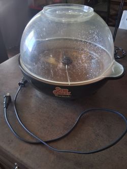 Stir Crazy brand Electric Popcorn Maker