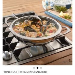 PAELLERA 10" PULGADAS ANTIDERENTE 