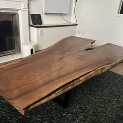 PRICE LOWERED: Live Edge Walnut Coffee Table