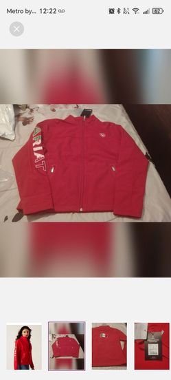 Ariat Full-Zip Softshell Jacket Red