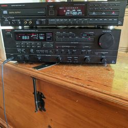 Luxman 117 Receiver and CD Player (160wpc)
