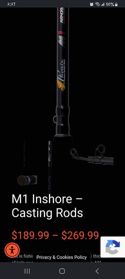 Phenix 8'2 M1 inshore casting rod
