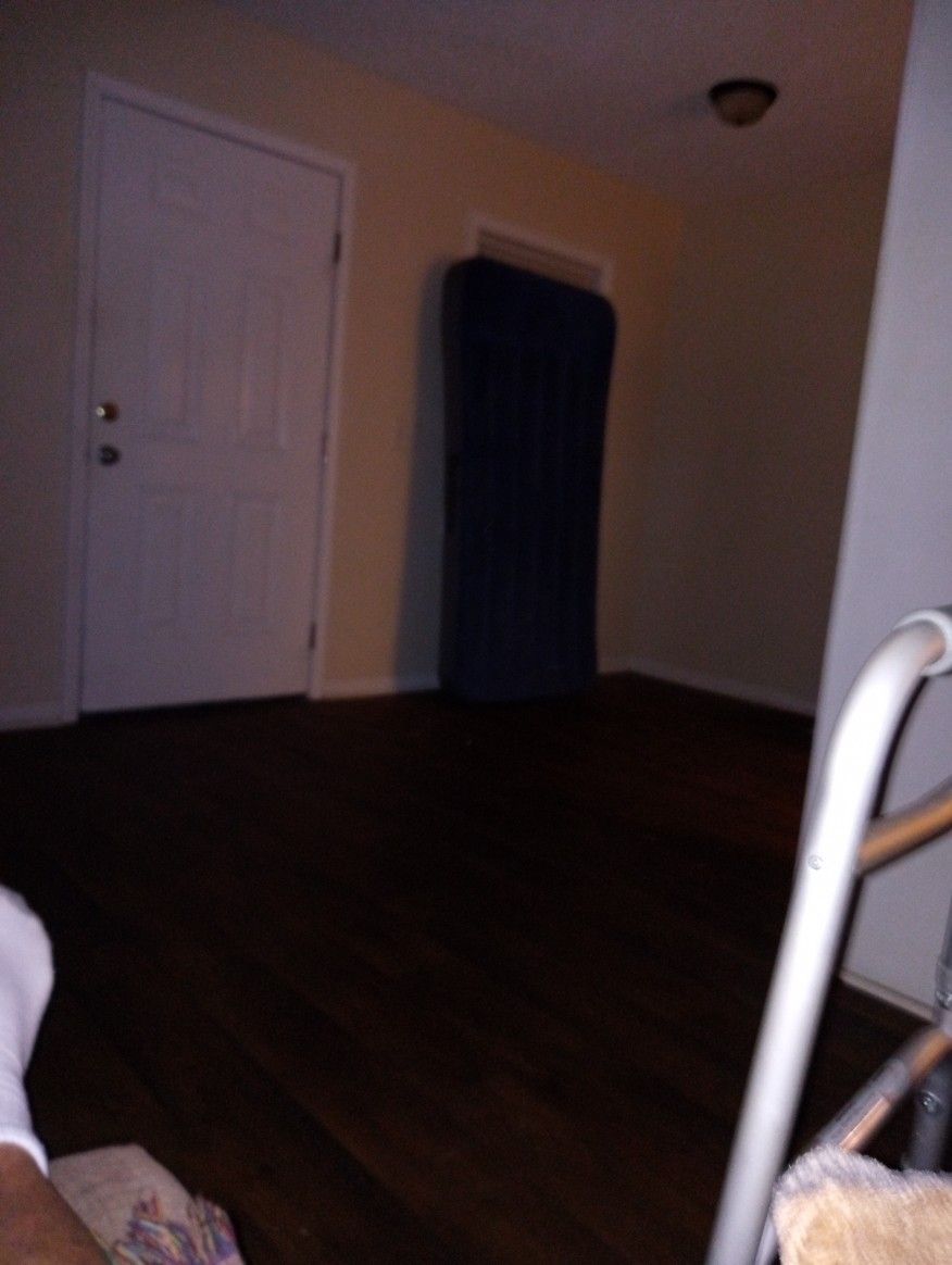 Single Air Bed W/Pump