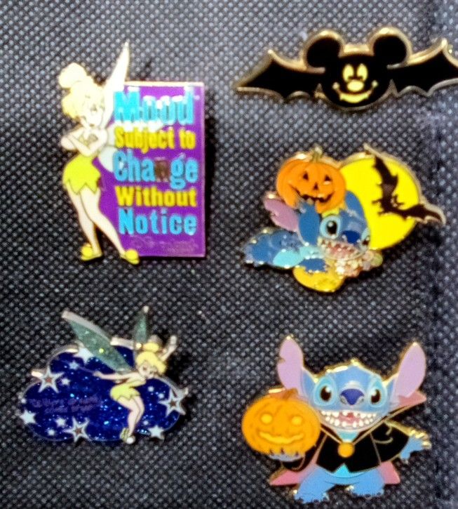 Disney Cast Pins Collectibles Rare Authentic