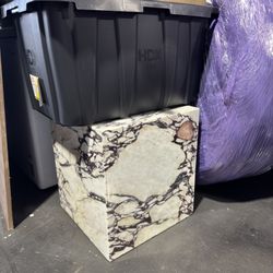 End Table - All Marble 