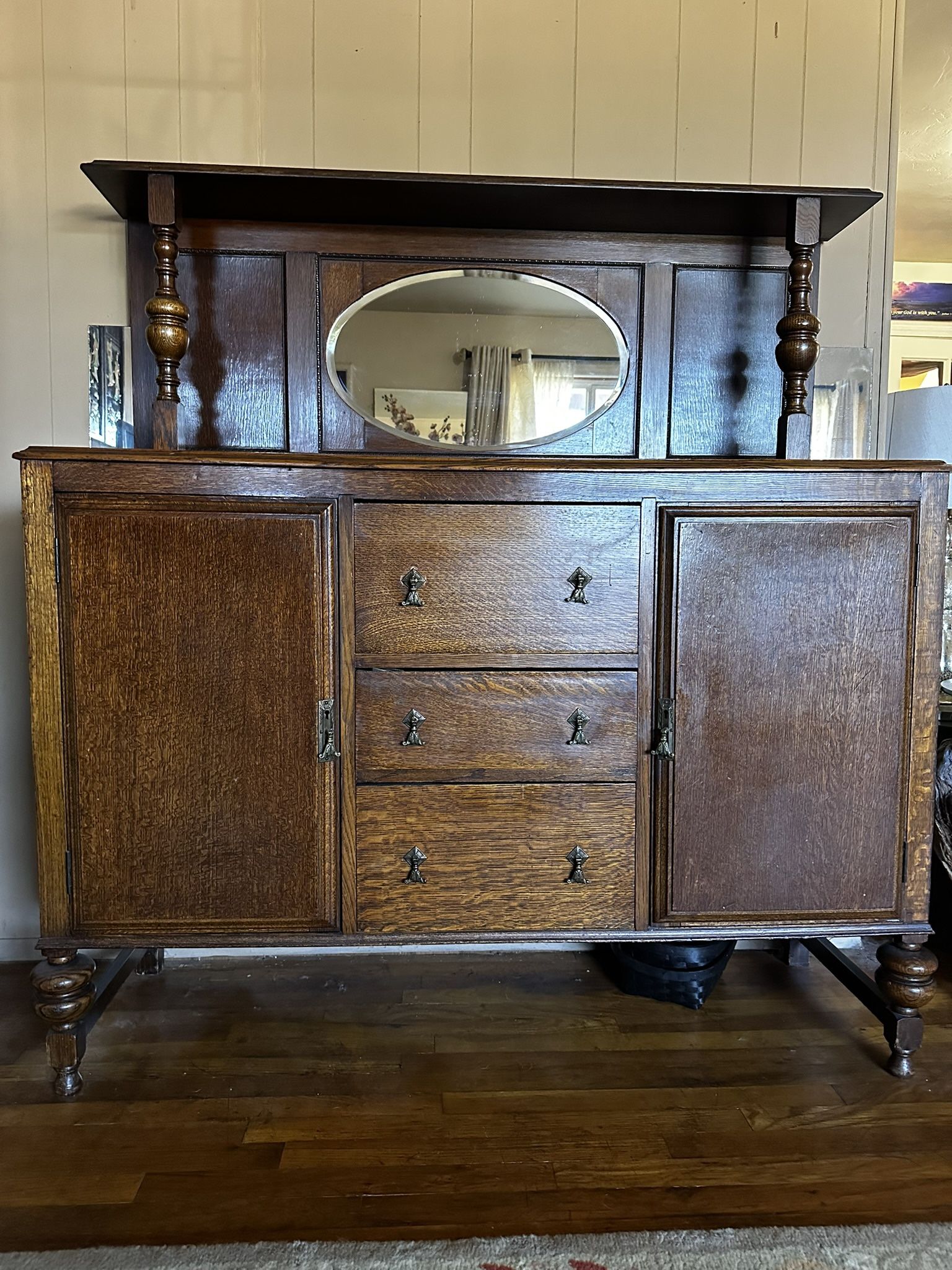 Antique Maple Buffet