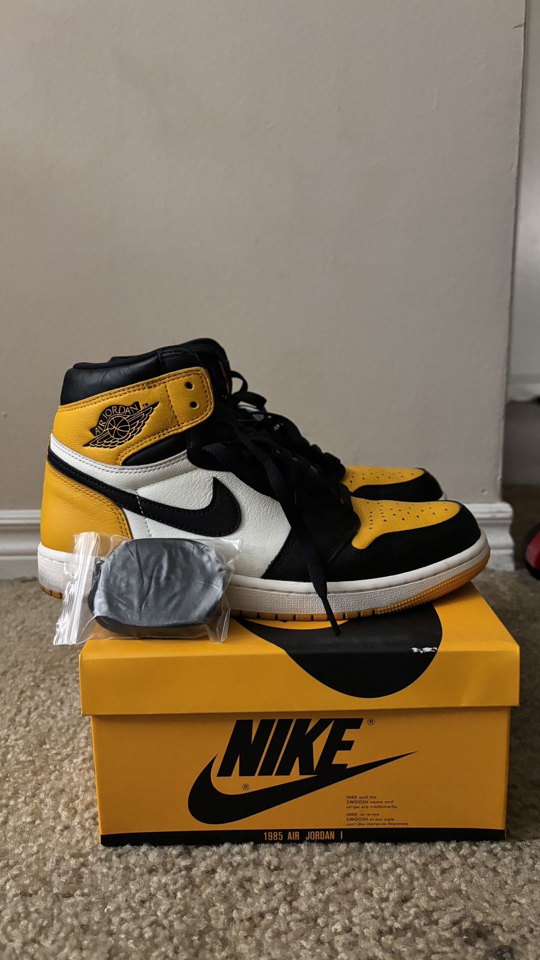 Retro Air Jordan 1 “Yellow Toe”