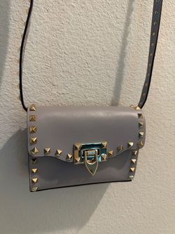 Brand new Valentino gray  mini Crossbody Bag