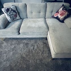 Beige 3 Seat Loveseat
