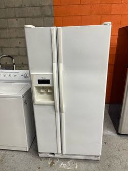 33” side by side fridge
