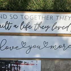 Beautiful Love Signs