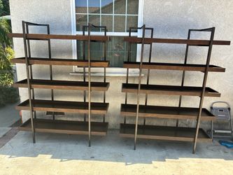 Delivery Available/ Ashley's furniture book shelves