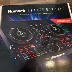 New In Box: Numark Party Mix Live DJ Controller 