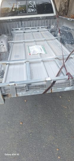 100 pieces of KJ Model K0311 10FT Long Galvalume Corrugated Steel Panels