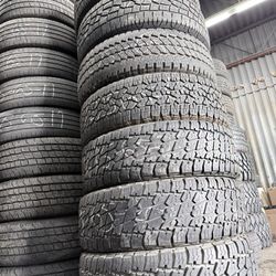 6 Used 275/65/20 Tires 