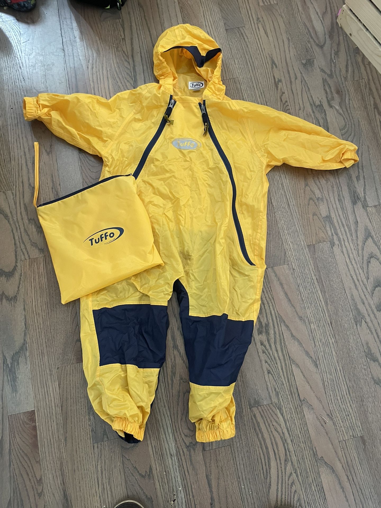 Toddler Kids Tuffo Rain Suit Rain gear 4T