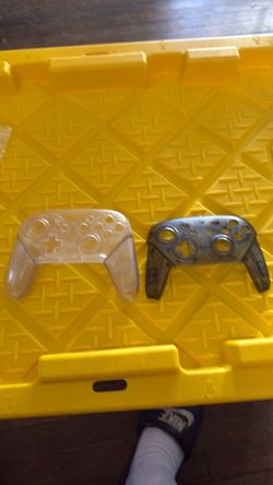 Nintendo Switch Pro Controller Shells – Clear and Smoke
