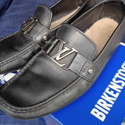 Used LV Loafers 11 Men