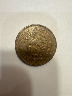 Mexico 1955 50 Centavos Cuauhtemoc