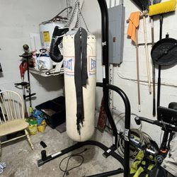 Punching bag And Stand