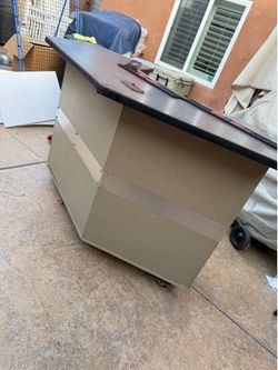 Bar with wheels
