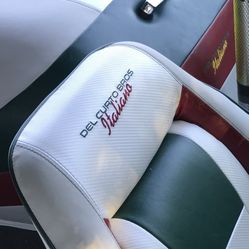 Custom Boat Upholstery W Embroidery Text Pics Of Yours