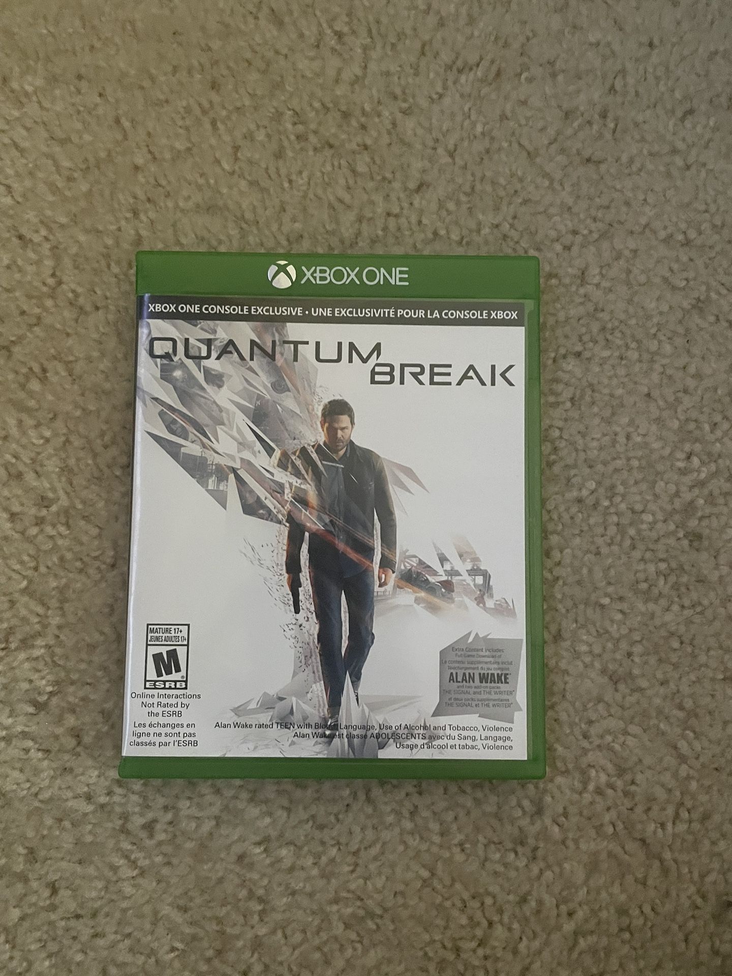 Quantum Break W/ Alan Wake Code