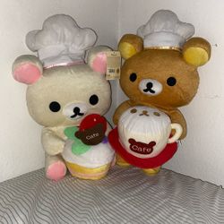 Rilakkuma and Korilakkuma Waiter Set #2