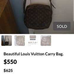 Beautiful Louis Vuitton Carry Bag.