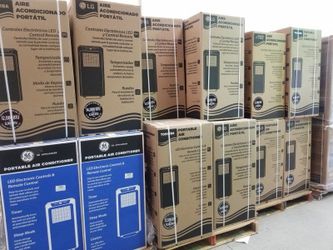 Stay cool this summer with new Portable ac’s.  LG Delonghi Toshiba GE Dura.  Read The Description .