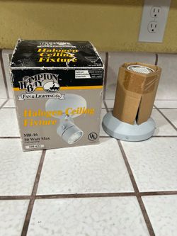 Hampton Bay Halogen Ceiling Fixture
