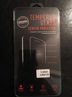 iPhone tempered glass