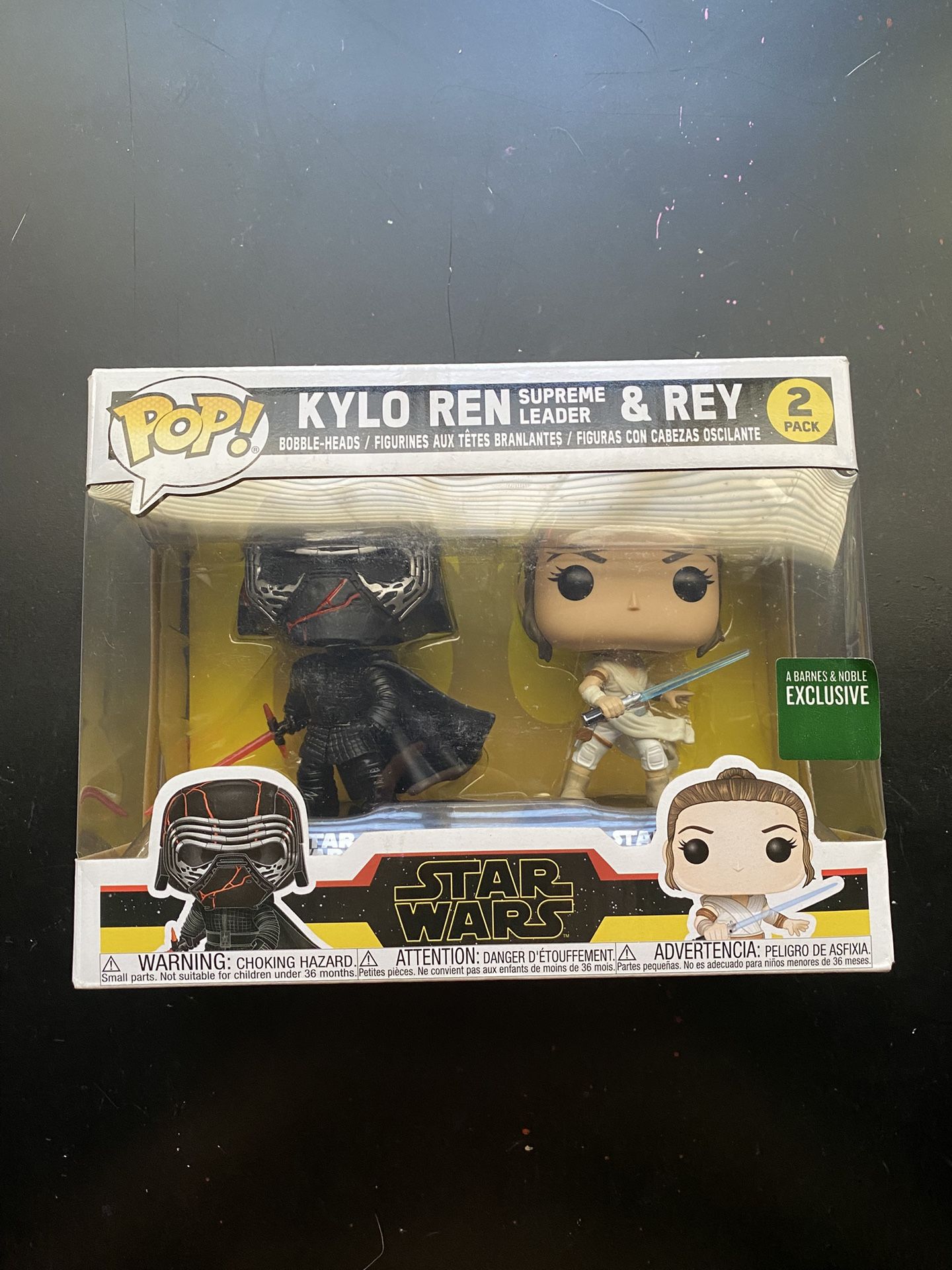 Kylo Ren And Ray Star Wars Funko Pop