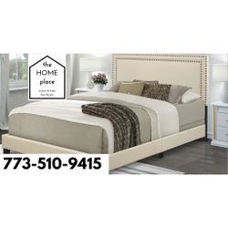 🚨 HUGE SALE 🚨 Brand New Queen Bed Frame With Mattress And Box Spring In Stock NOW !!! 