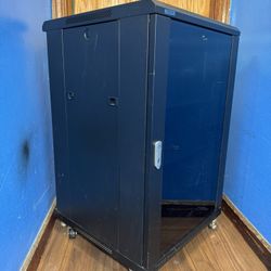 Av Rack Amp Rack Amplifier Built In Fans(heavy Steel Has Wheels And Feet