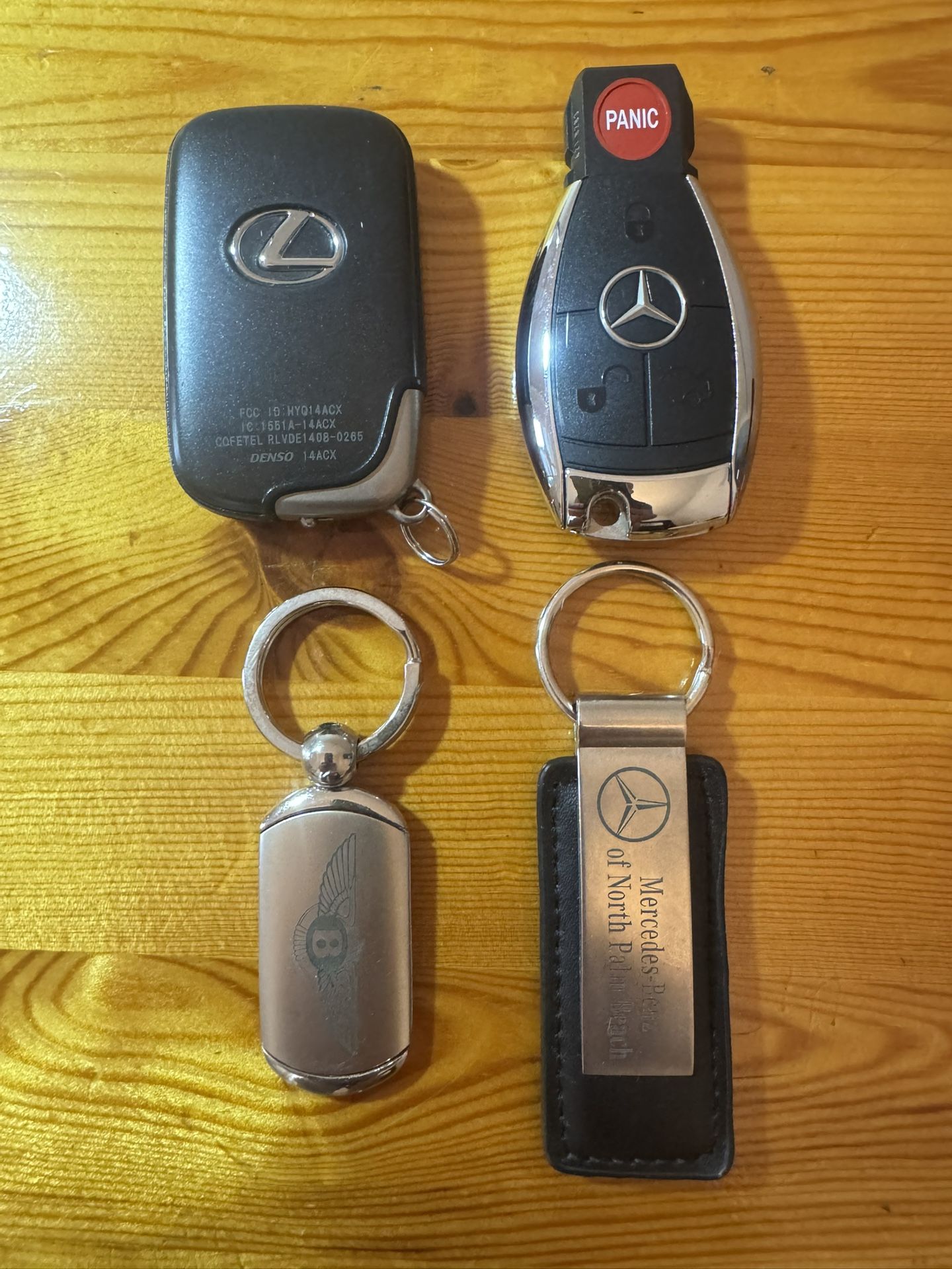 KEY Mercedes Lexus