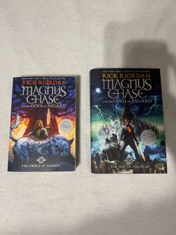 Rick Riordan Magnus Chase Books 1 & 3