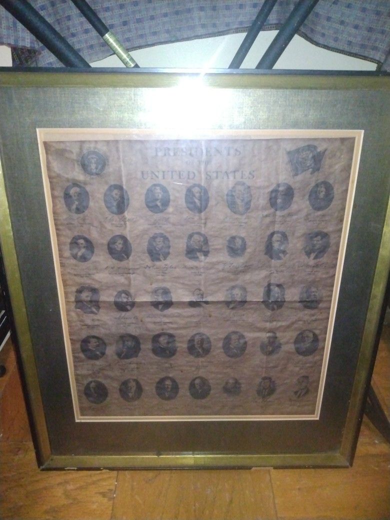 RARE Vintage 1963 presidents of the United States