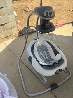 Graco DuetSoothe baby swing & rocker