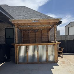 Custom Tiki bar