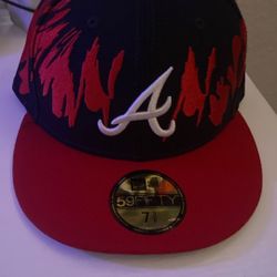 Braves hat- Fitted 7 3/8