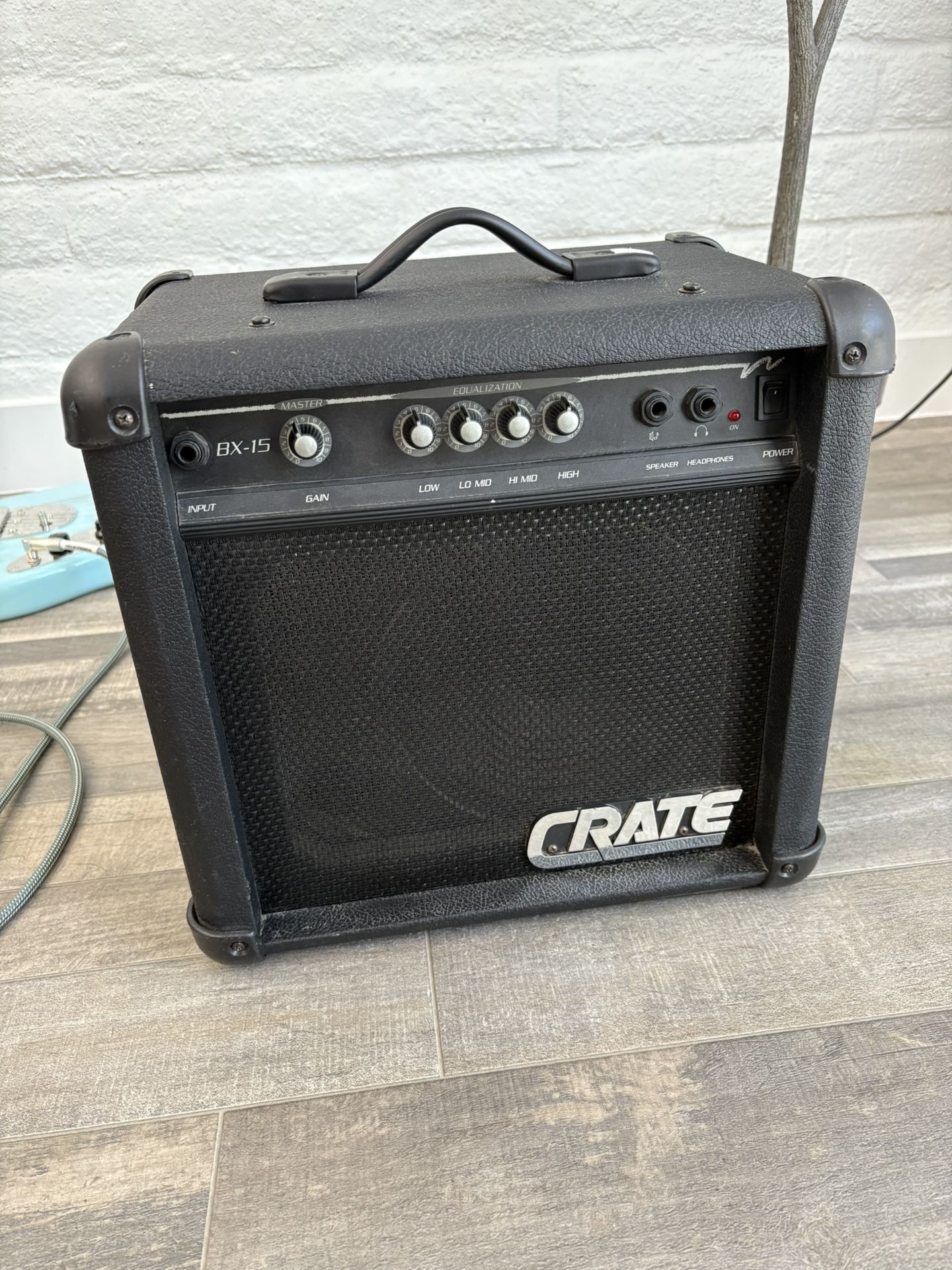 Crate BX-15 Electric Bass Guitar Amplifier Bass Guitar Practice Amplifier