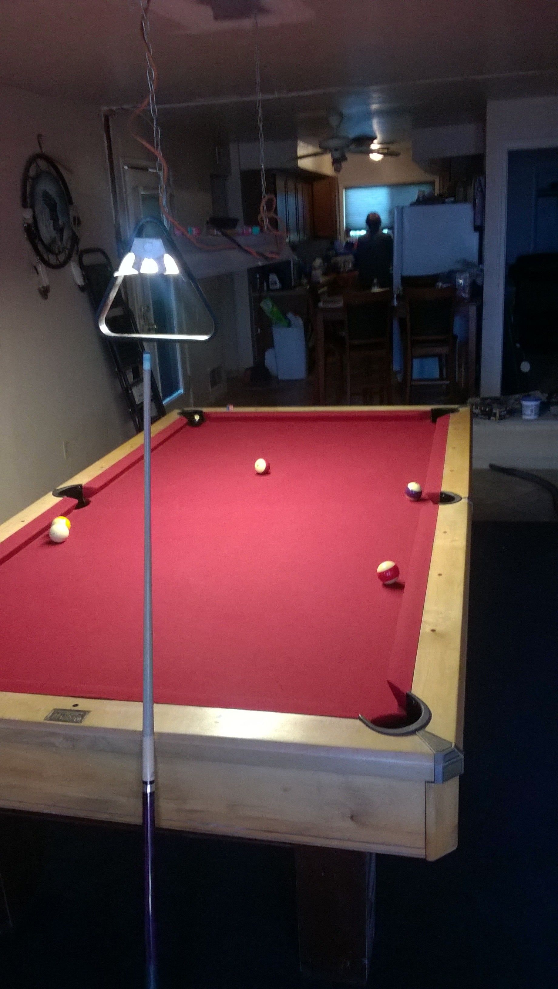 Marlboro miles pool table