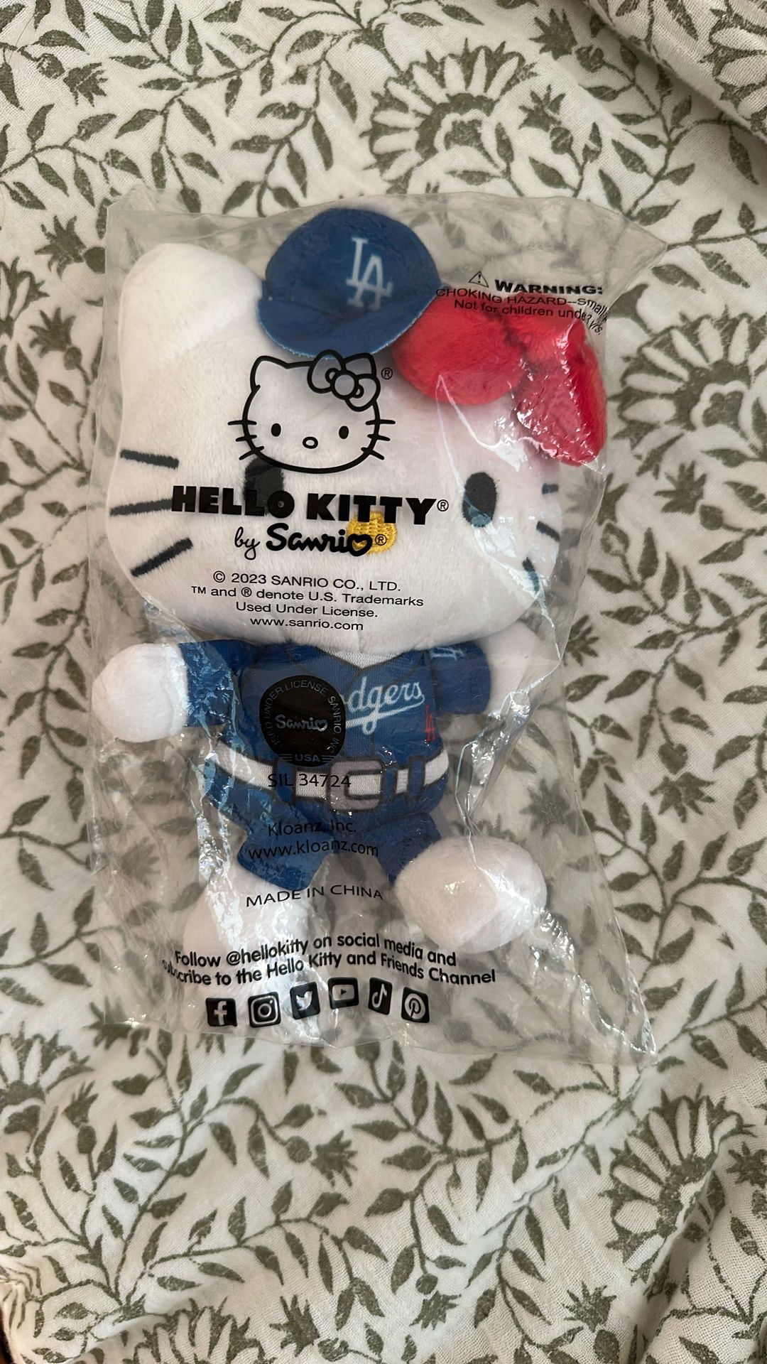 Dodgers Hello Kitty