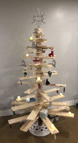 Wooden Christmas Tree