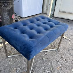 Blue Ottoman 