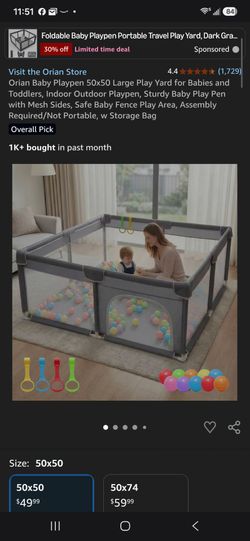 Baby playpen
