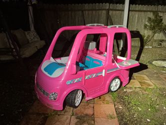 Barbie Dream Camper Power Wheels – w/ 2 Batteries & Charger